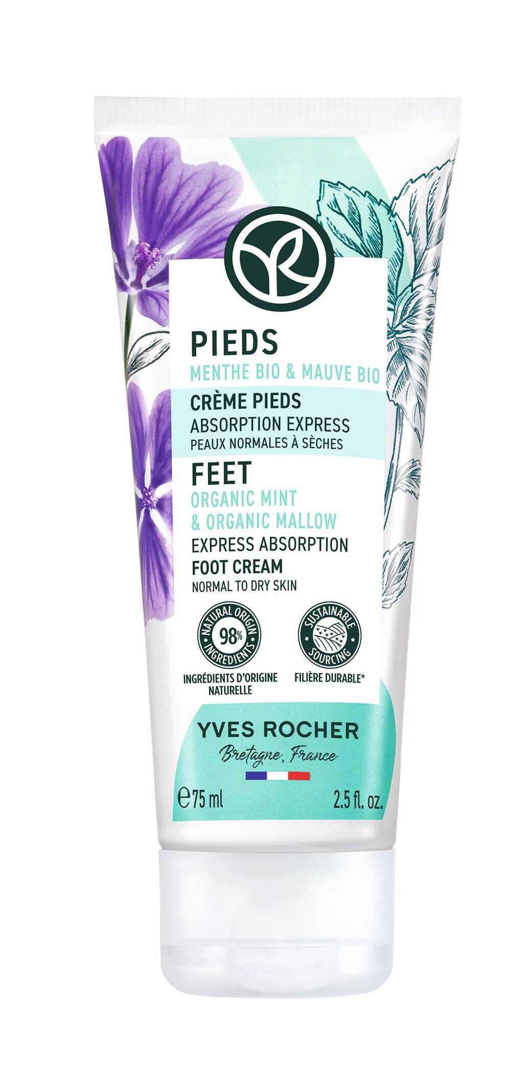 CREMA PARA PIES RÁPIDA ABSORCIÓN 75 mL