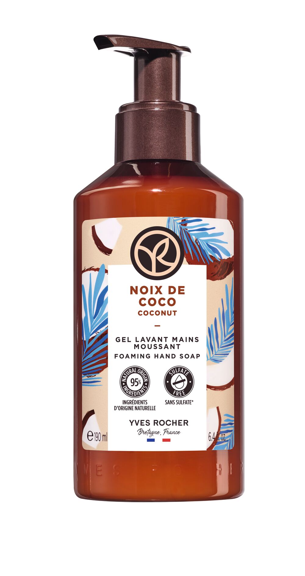 JABÓN LÍQUIDO DE MANOS COCO 190 mL