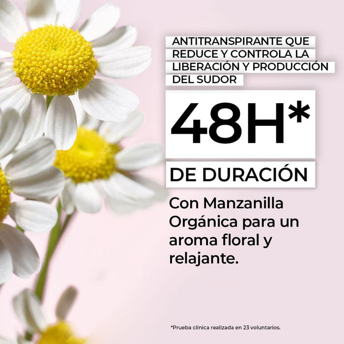 ANTITRANSPIRANTE 48H MANZANILLA 50 mL