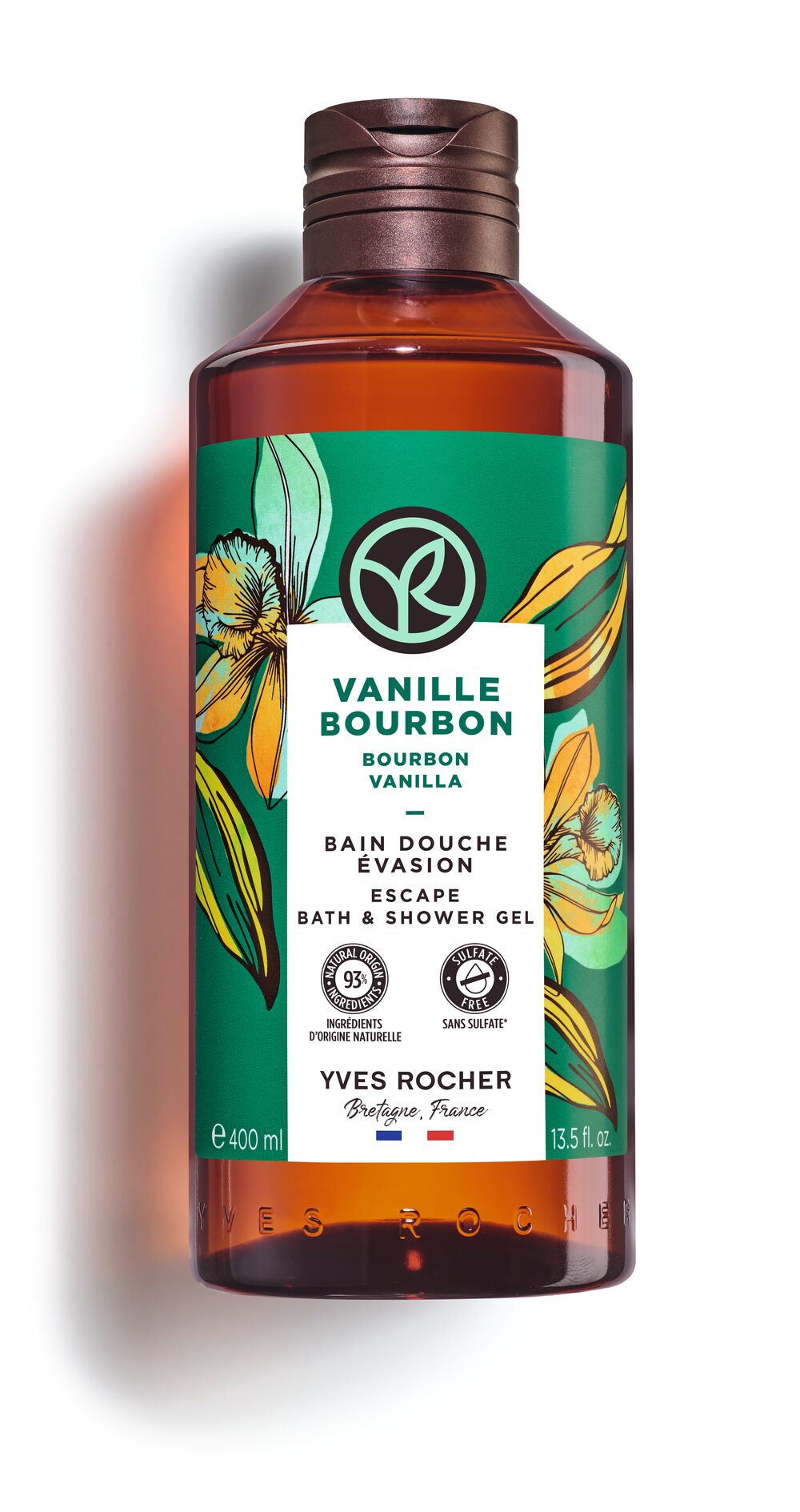 GEL DE DUCHA EVASIÓN VAINILLA 400 mL