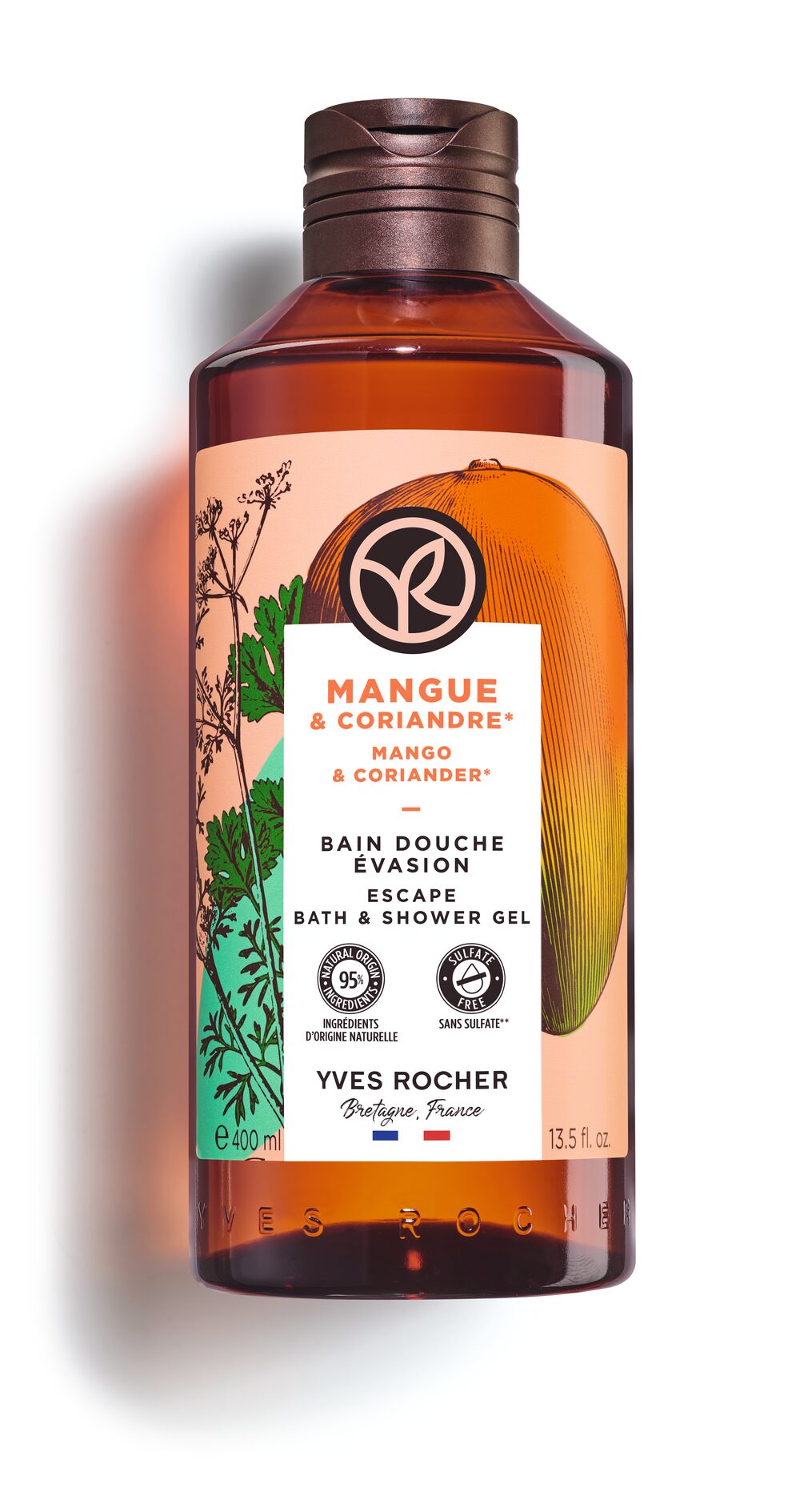 GEL DE DUCHA EVASIÓN MANGO 400 mL