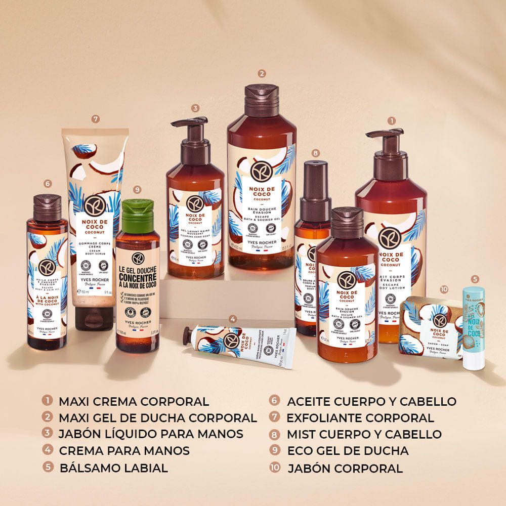 JABÓN LÍQUIDO DE MANOS COCO 190 mL