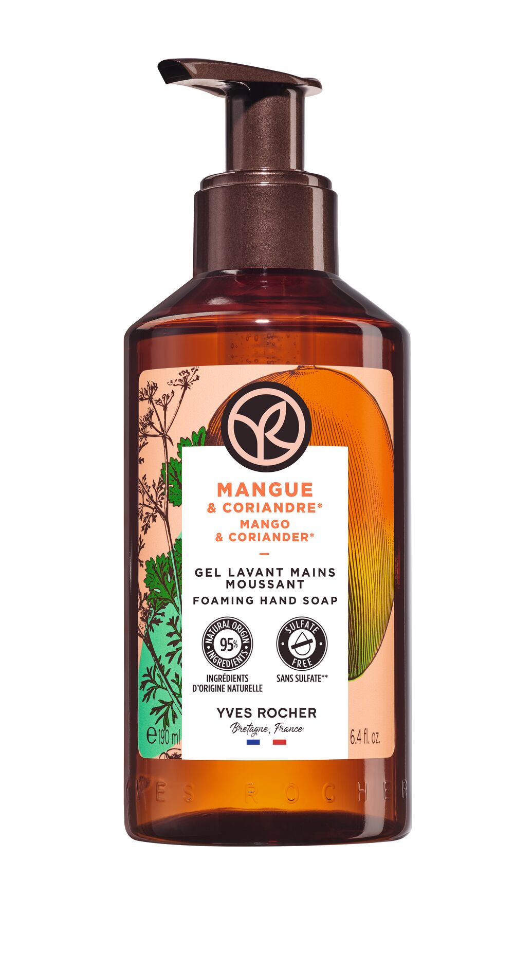 JABÓN LÍQUIDO DE MANOS MANGO 190 mL