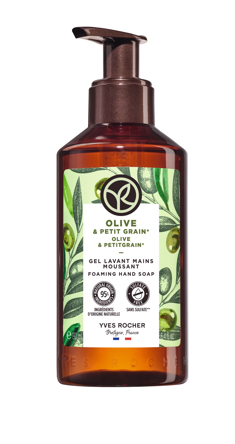 JABÓN LÍQUIDO DE MANOS OLIVA 190 mL