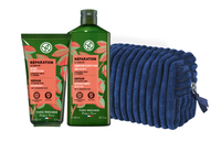 Kit Capilar Reparación - shampoo + mascartilla + cosmetiquera