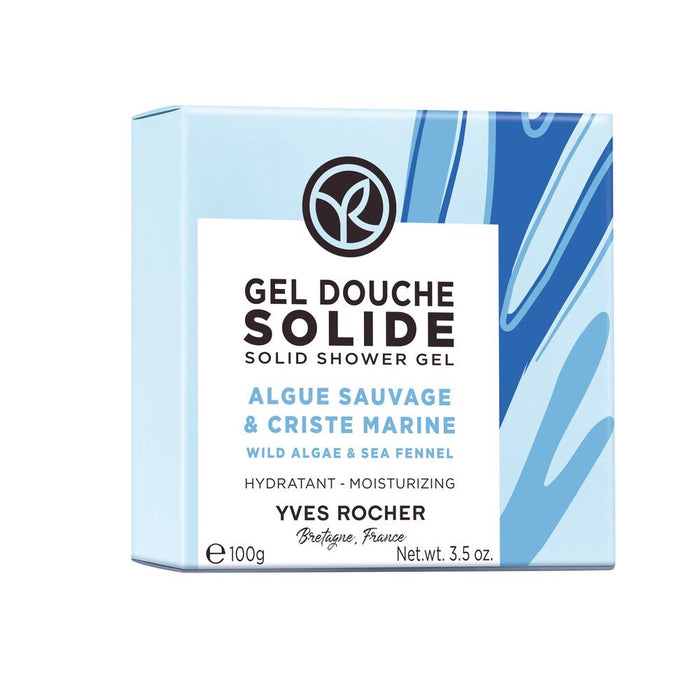 GEL DE DUCHA SÓLIDO ALGAS SALVAJES E HINOJO MARINO 100 g