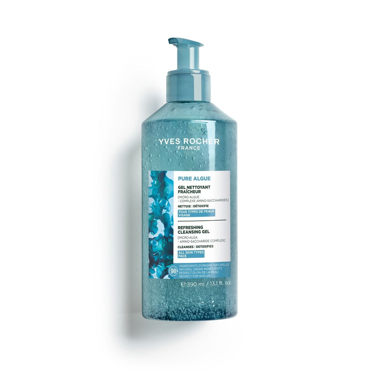 GEL LIMPIADOR REFRESCANTE MICROALGA 390 mL