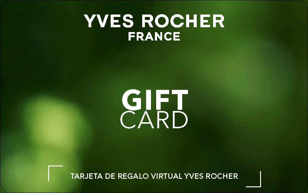 Tarjeta de regalo virtual Yves Rocher