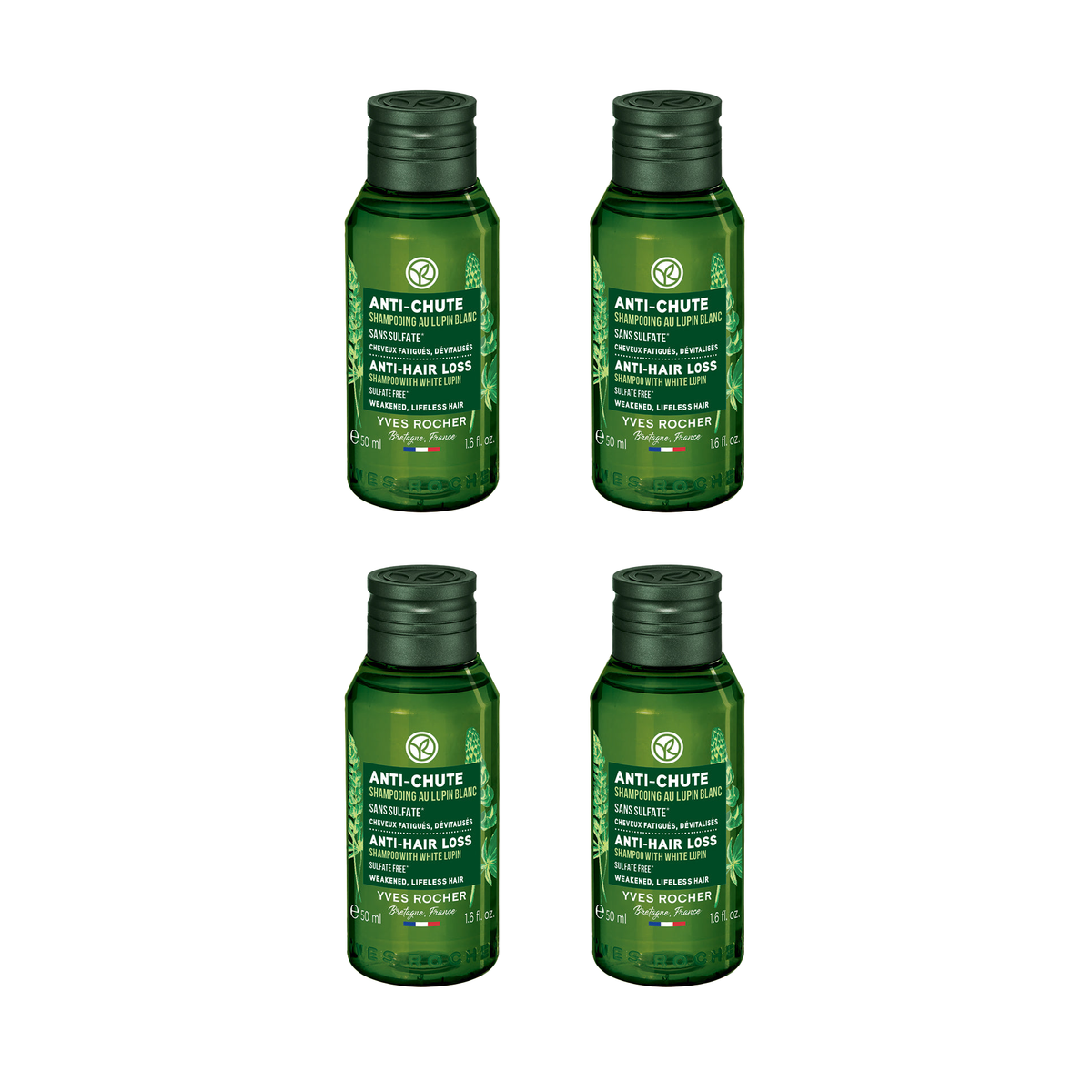Kit 4 minis shampoo fortificante