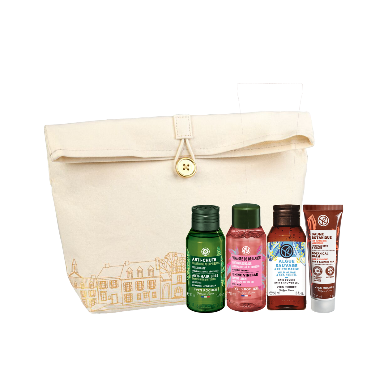 Kit viajero minis con empaque viajero premium